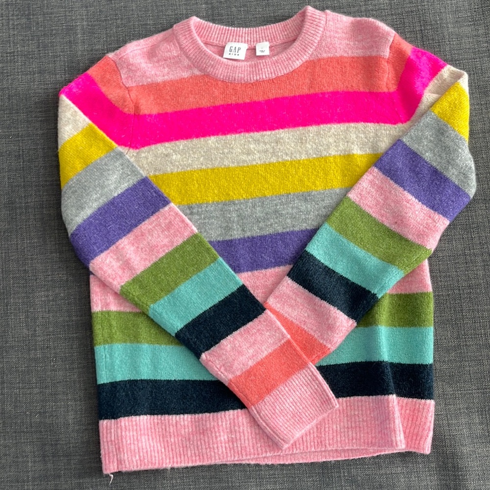 gap kids colorful sweater